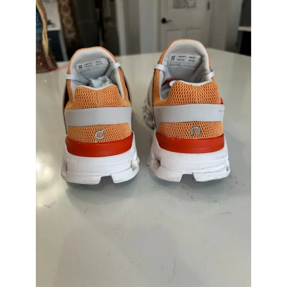 On Cloudswift  athletic running shoe sz 7 W Copper Frost colorway outdoors gym - Picture 5 of 11